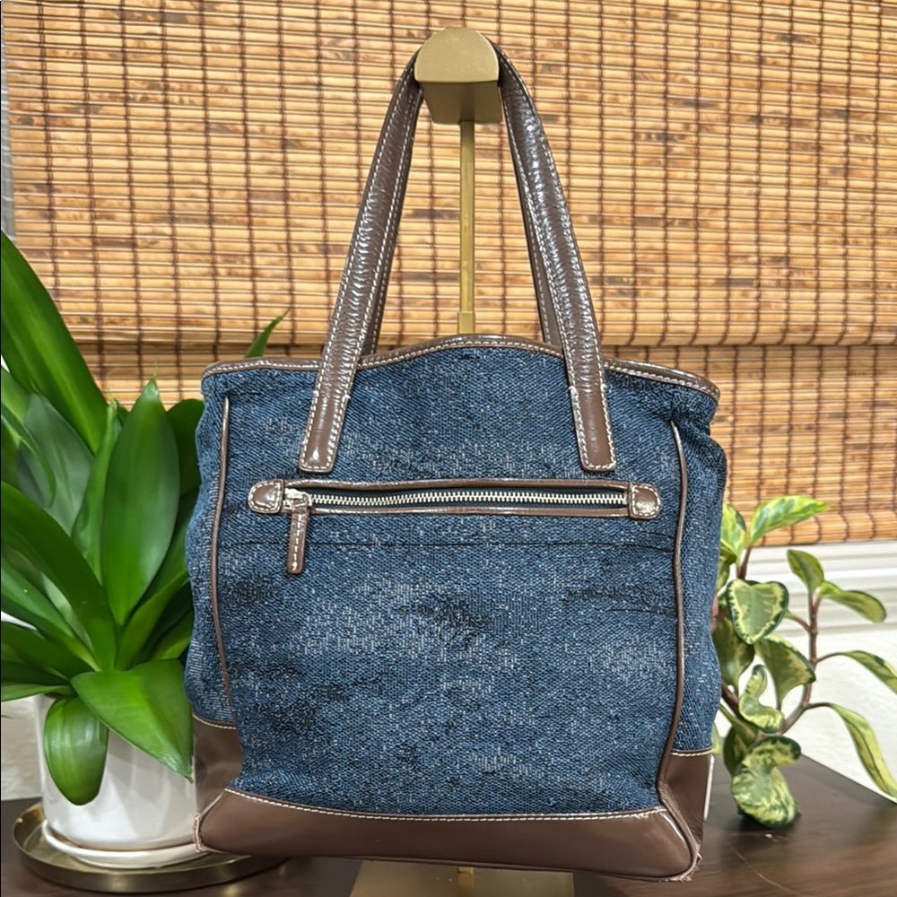 MCM Denim Shoulder Bag - Picture 3 of 16